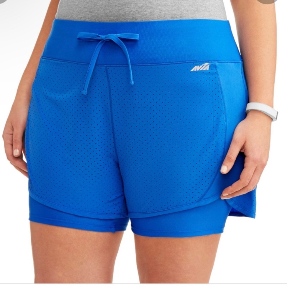 AVIA BLUE RUNNING SHORTS